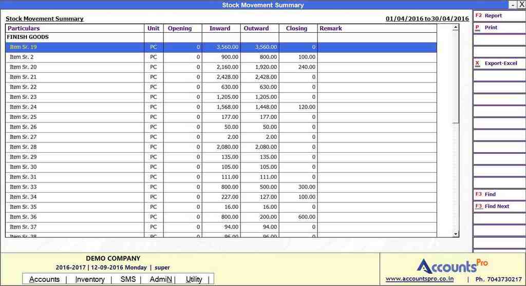 gst entry in to pdf how tally Ready & Best  GST AccountsPro Accounting Inventory